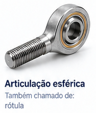Articulação esférica — fotografia do produto ou referência visual